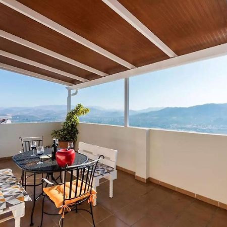 Atico Guadalhorce - Mirador Privado Con Barbacoa Y Solarium Apartman Álora Kültér fotó