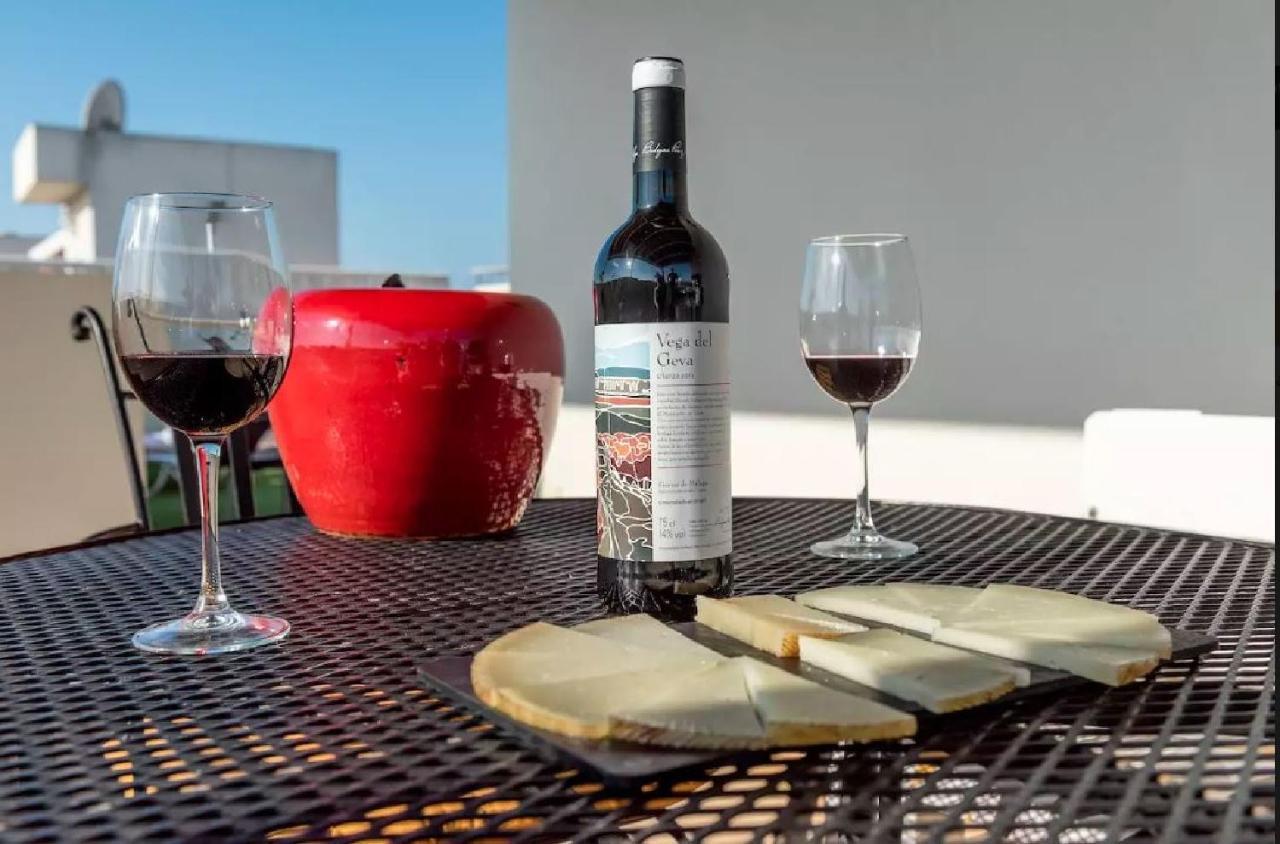 Atico Guadalhorce - Mirador Privado Con Barbacoa Y Solarium Apartman Álora Kültér fotó